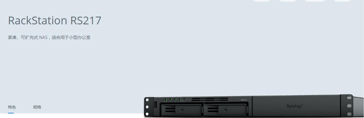 Synology RackStation RS217